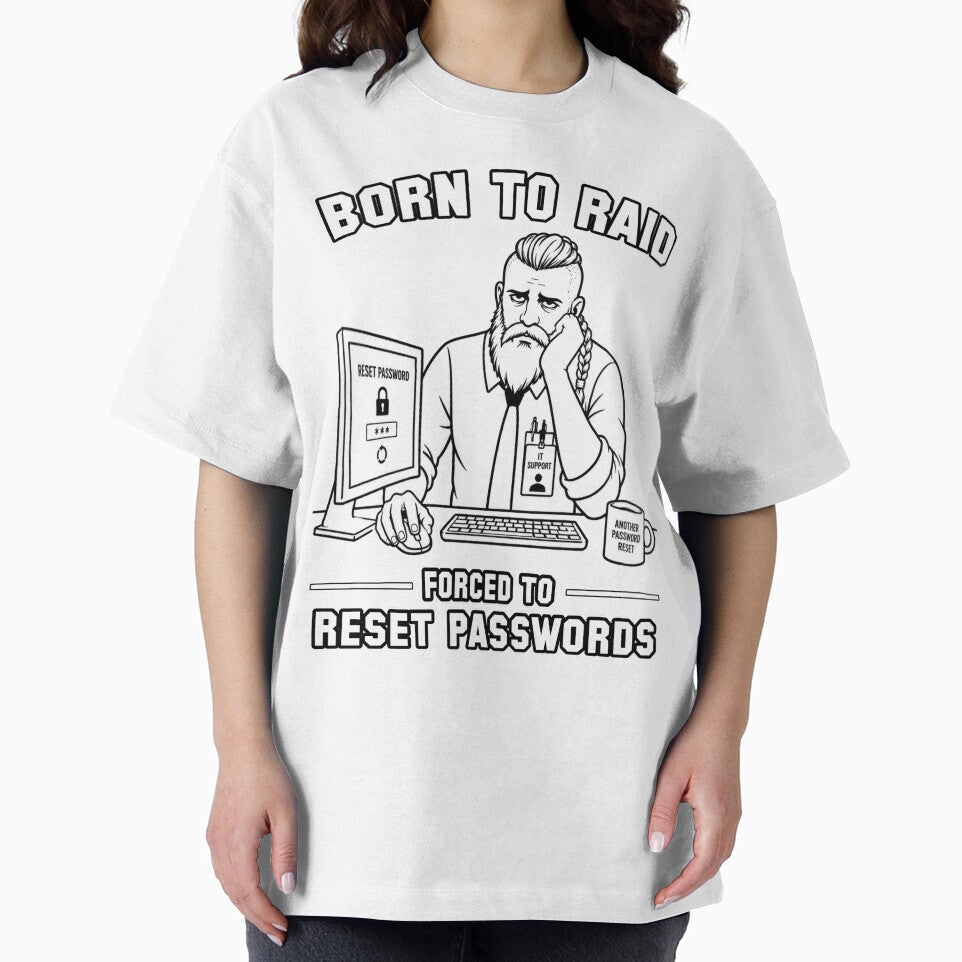 Born To Raid Forced To Reset Passwords by Pablo-MERCH