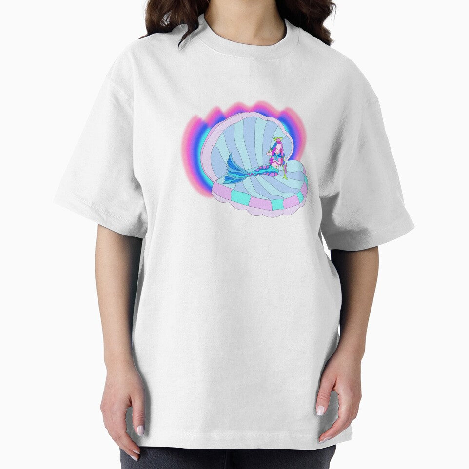 Faboulous rainbow mermaid magical superhero by Momotopia