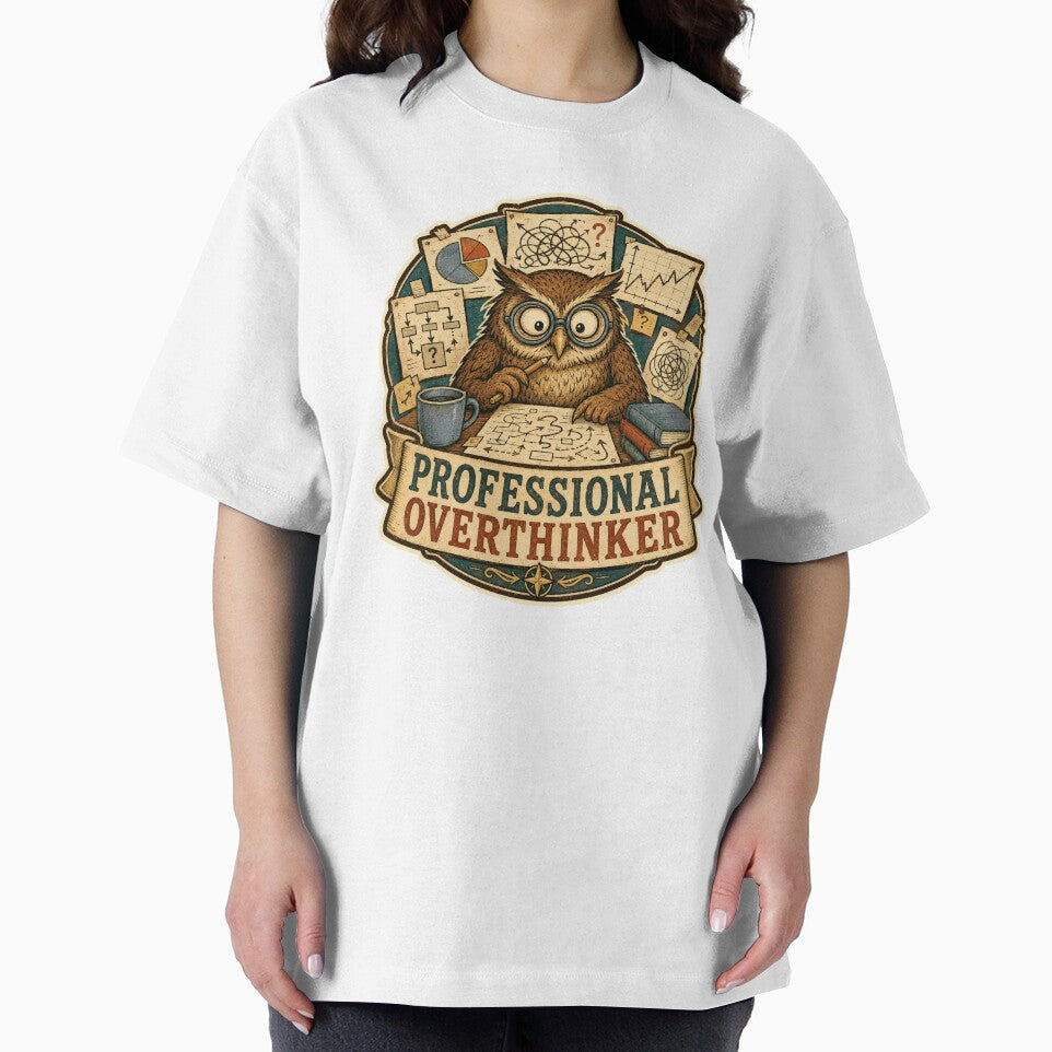 Professional Overthinker by Peak Pop Studio.