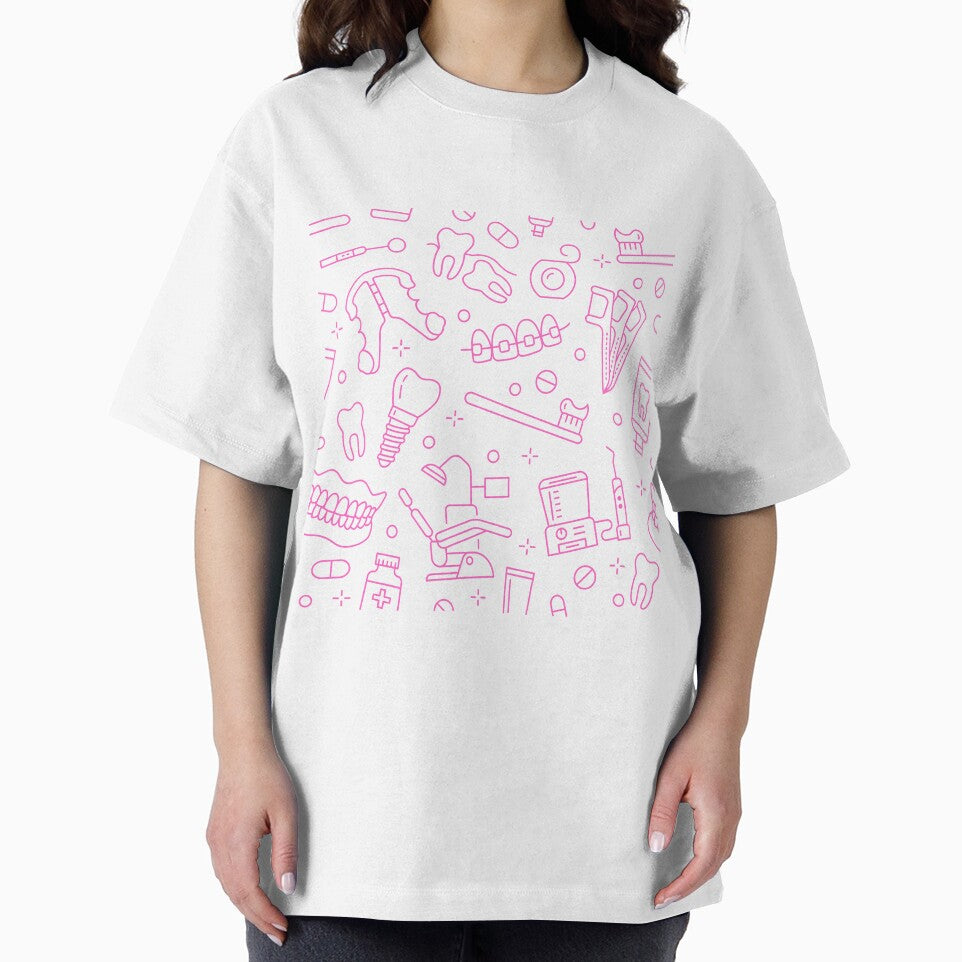 Dental pink pattern for dentistry lovers by DentalBabe