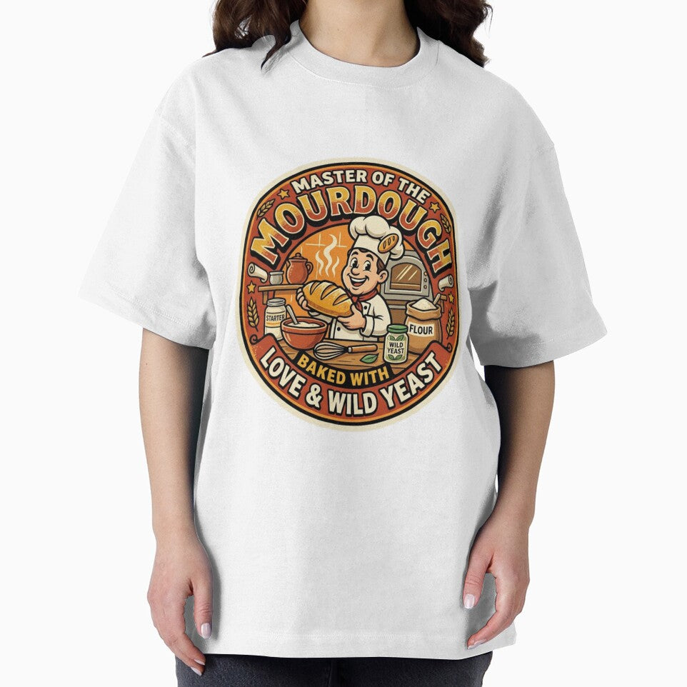 Master Of The Sourdough Vintage Baker Retro Badge by lovepower
