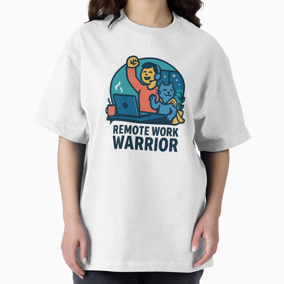 Remote Work Warrior – Home Office Hero by StickyGuys