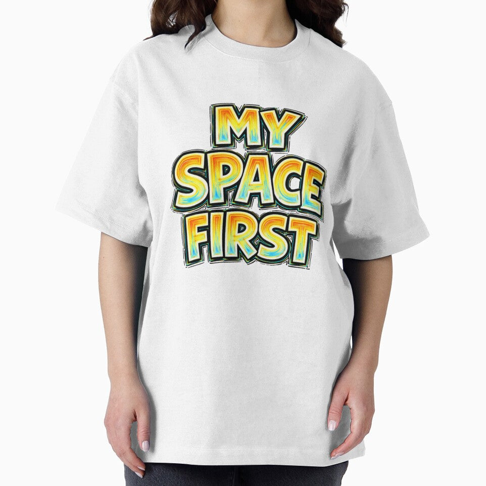 MY SPACE FIRST – hand drawn childlike typography by Mac Sketches