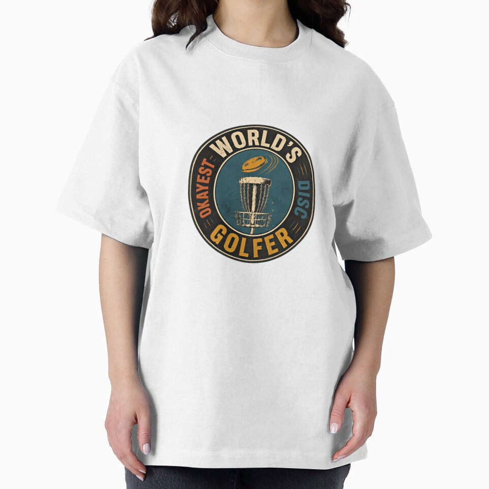 Okayest World's Disc Golfer Disc Golf Player Fan Hobby by JonesFlora2025