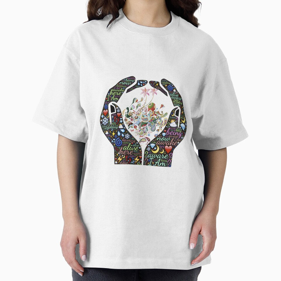 Yoga Love And Peace In a Hand by OmniDeals