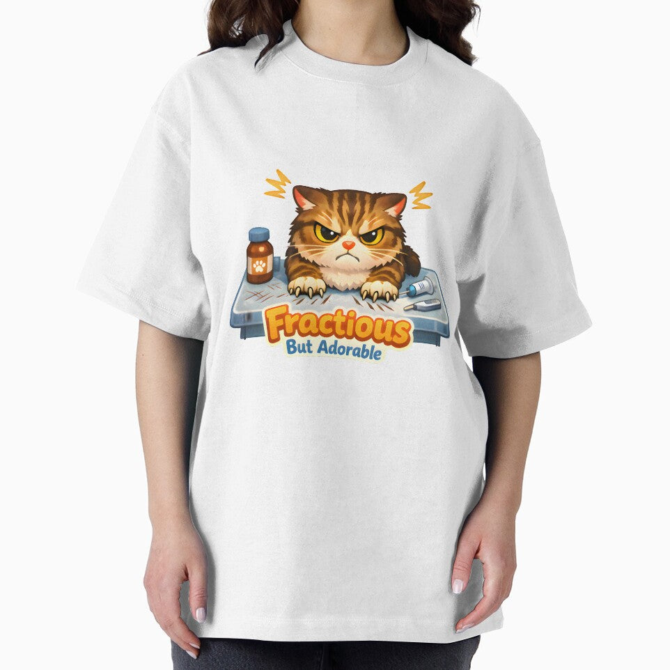 Fractious But Adorable – Funny Veterinary Cat Humor Design by Bettybee00