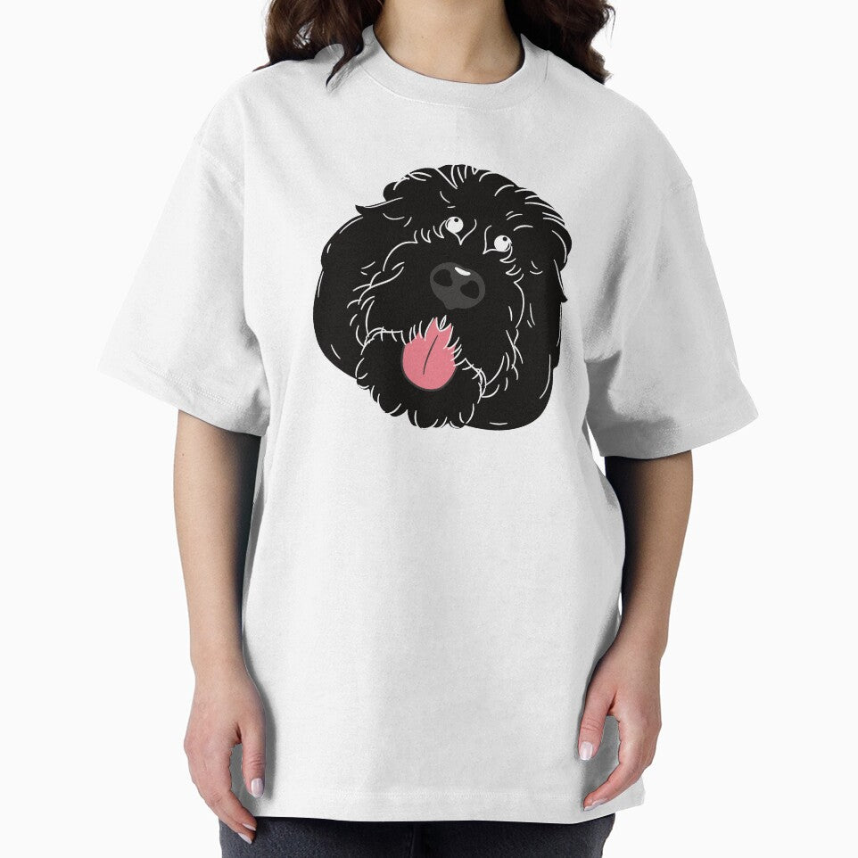 Cute Sheepadoodle Dog Emoji by Lulupainting