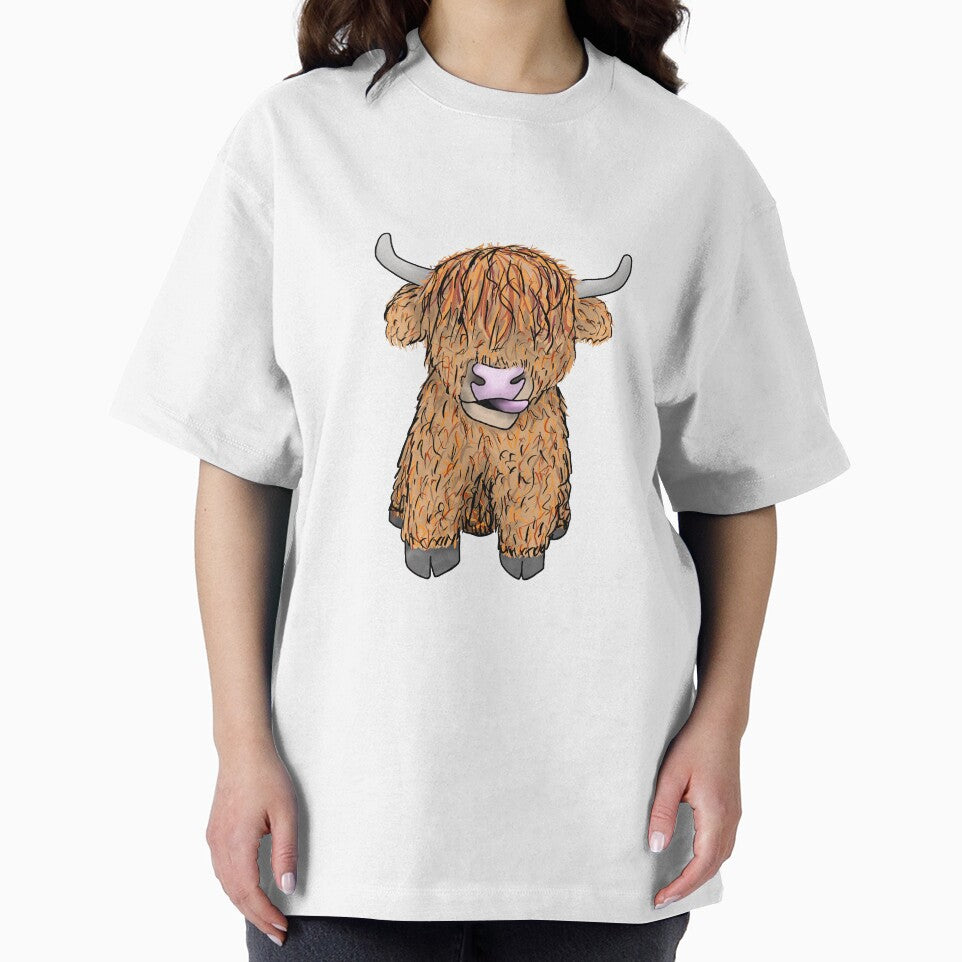 Fergus the Highland Cow by Dog Days Design