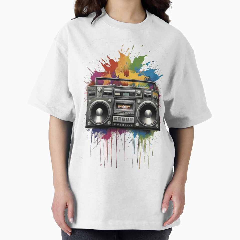 Retro Stereo Illustration Graffiti Style Artwork by Inished Productions