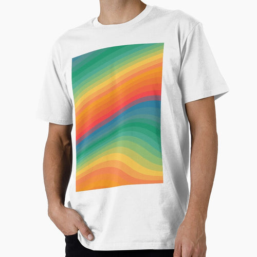 70s Retro Groovy Waves and Curves by K Design Store