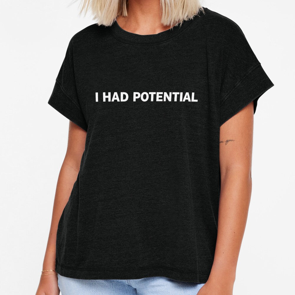 I Had Potential T-shirt Worn By Ryland Grace In Project Hail Mary by hesjustken