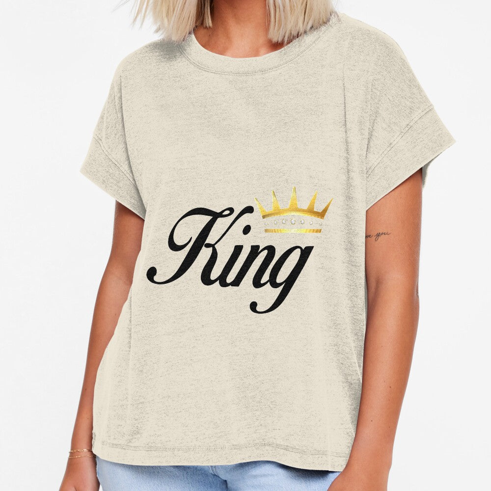 King Crown T-Shirt for Men and Women by AllStarMerch