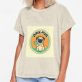 Pickleball Pug Dink Parade Retro Badge by Arte-Excellency