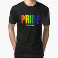 Benidorm Pride t-shirt, Rainbow color pride LGBTQ graphic t-shirt, Pride unisex t-shirt by PrideBeProud