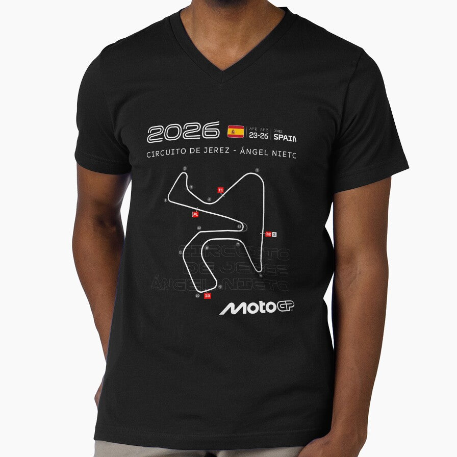 MotoGP Circuit Map Spain - 2026 - Circuito de Jerez - Ángel Nieto by Stotee