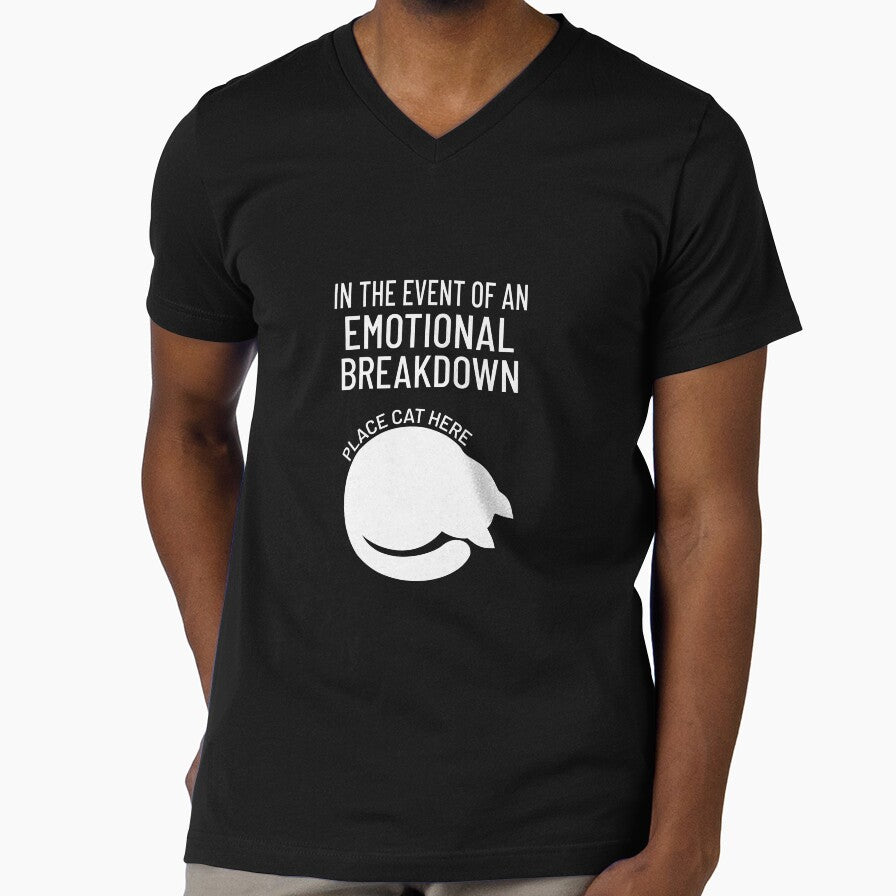 In the Event of an Emotional Breakdown: Place Cat Here by Artsthetic Collection