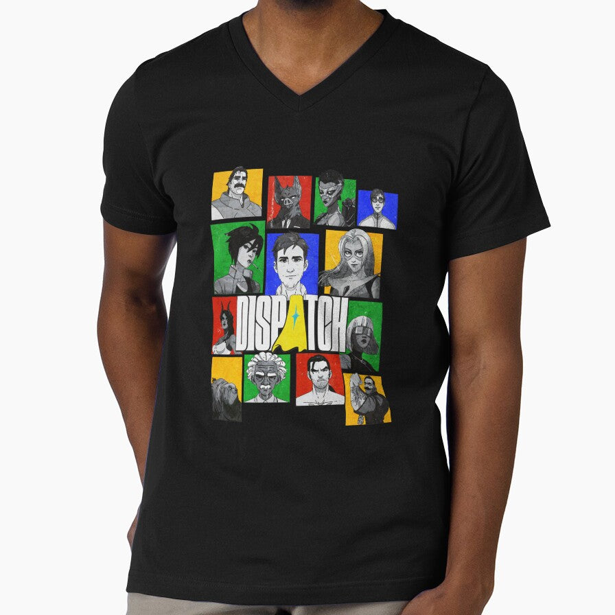 Dispatch Game Collage Providememilk Tee Unisex T-shirt, Sweatshirt, Hoodie (1)