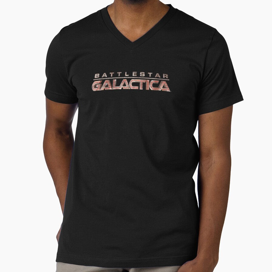 Battlestar Galactica Red Title Logo by FifthSun