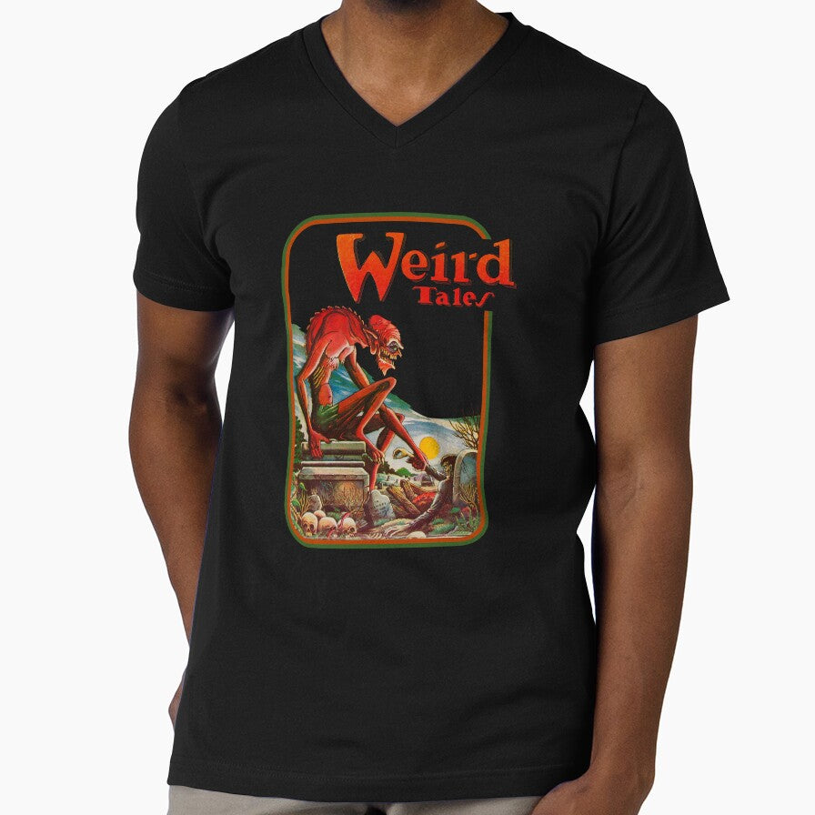 Weird tales november 1949 | gothic, skull skeleton ,horror ,creepy ,devil,Vintage by TeeARTHY