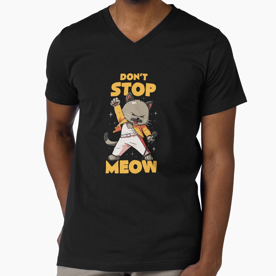 Don't Stop Meow - Funny Cat Rock Band Gift by koalateess