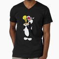 Sylvester cartoon cat animal logo by MILEBR