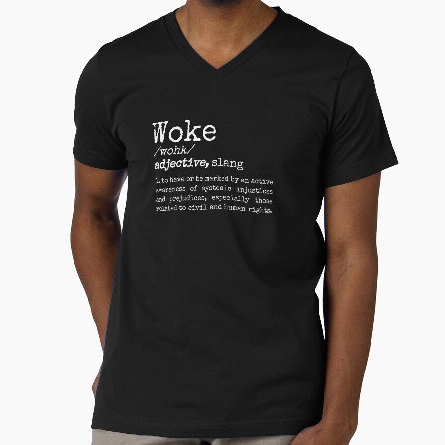 Woke Definition - Proud To Be Woke - Liberal Leftist by RockFireMerch