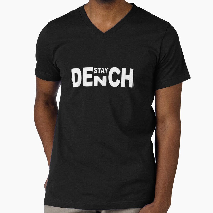 Stay Dench (black and white) by SSSDesigns
