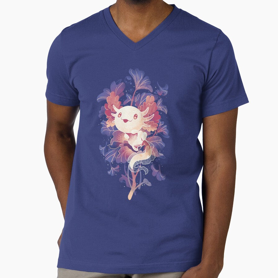 Little Axo - Cute Underwater Salamander by Snouleaf