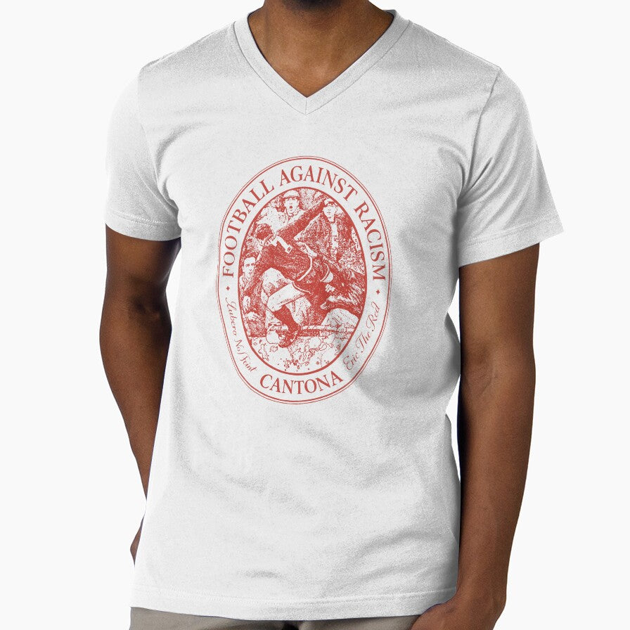 Eric Cantona – Football Against Racism Vintage by moyjoystudio