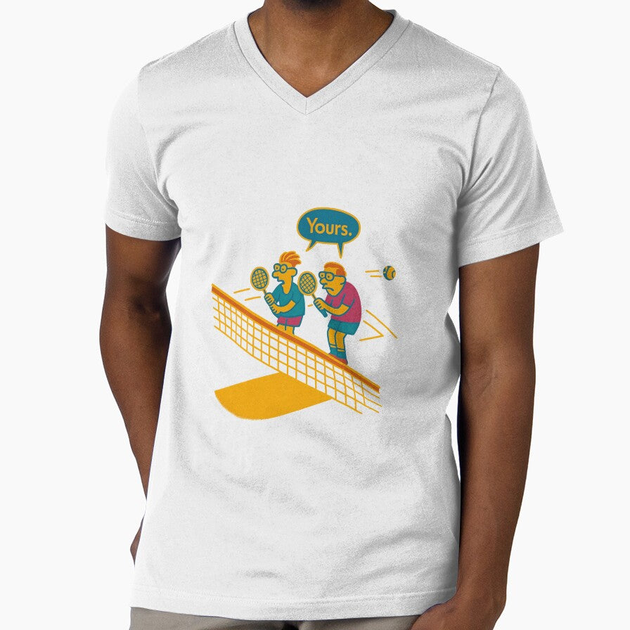 Funny Tennis Design Doubles Partner Friends Tennisplayer by surfingfun