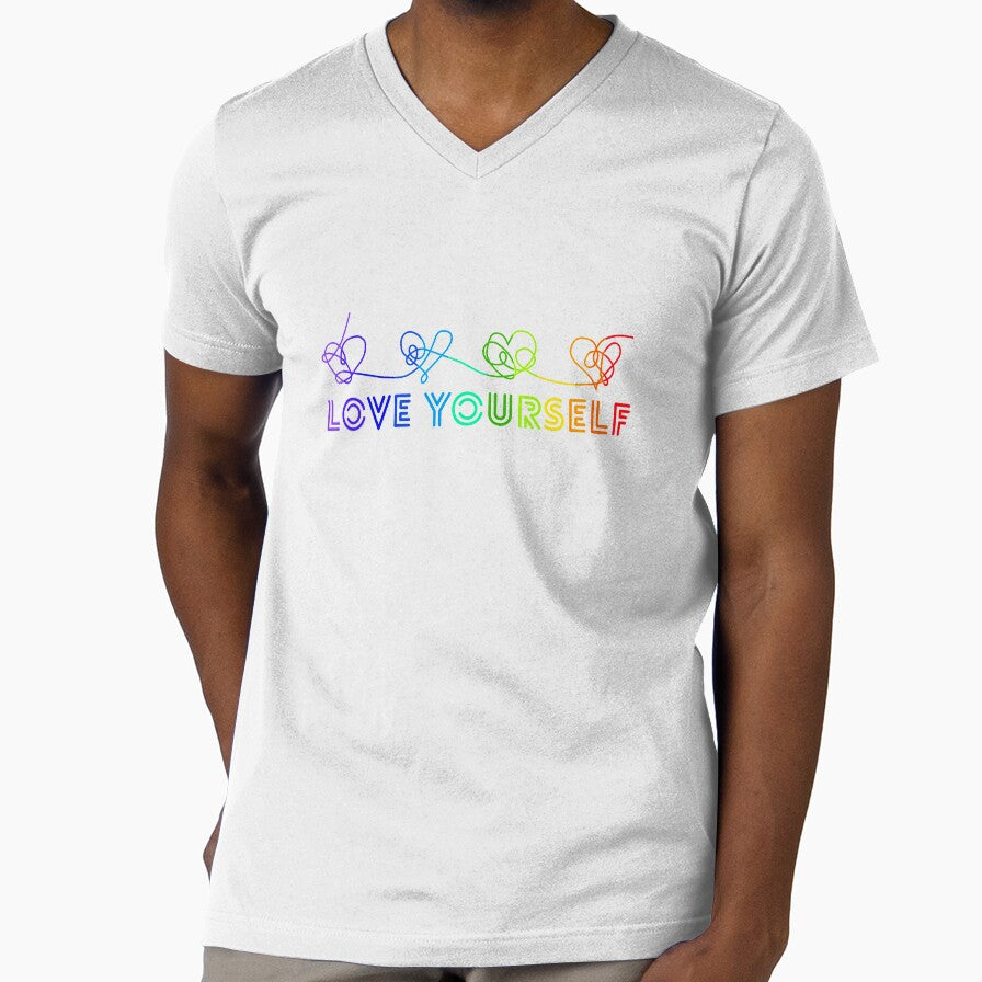 Love yourself tear rainbow by NoonaStudio