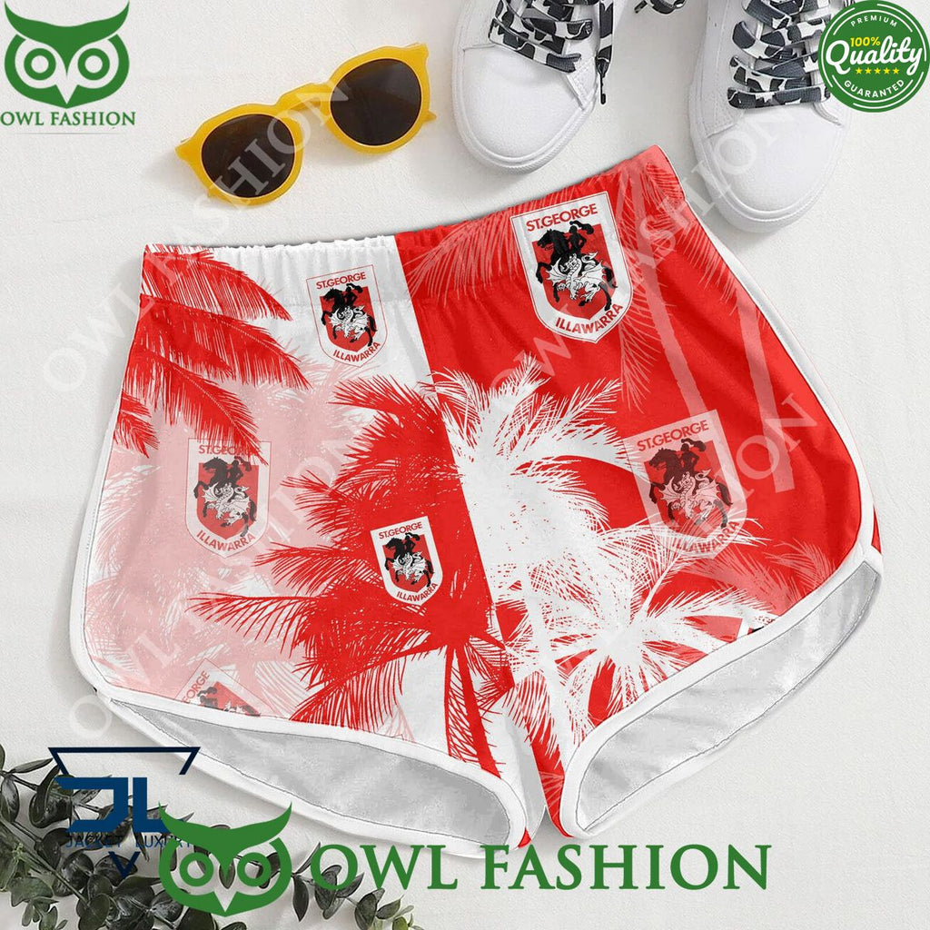 St. George Illawarra Dragons NRL Australasia Football Rugby Hawaiian shirt and short