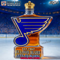 St. Louis Blues Limited Edition Whiskey Bottle