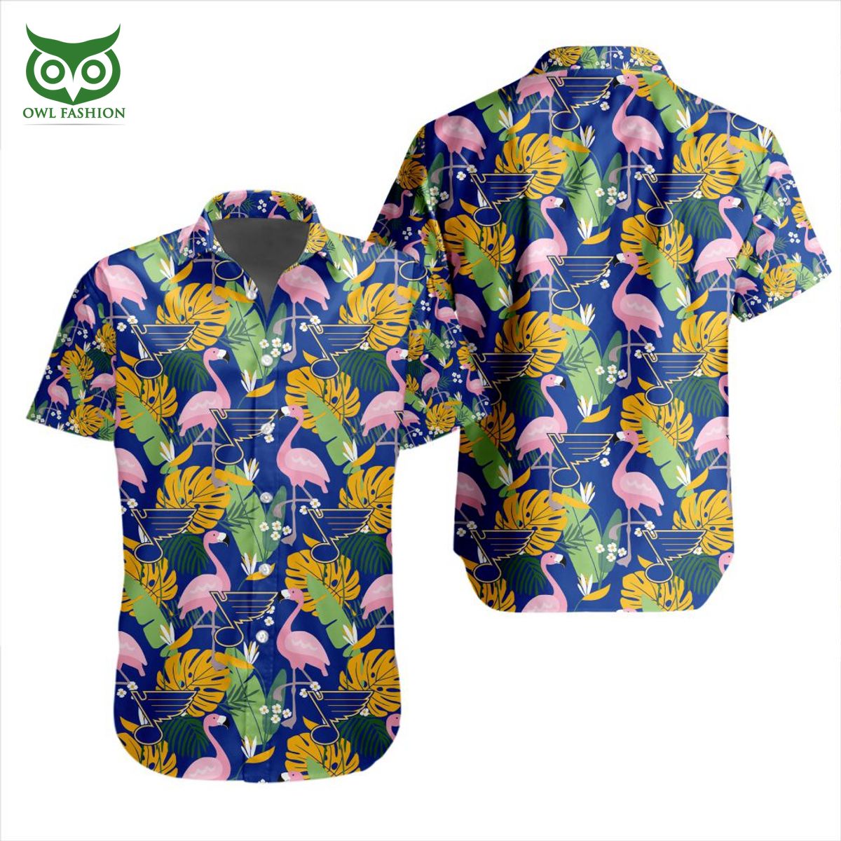 St. Louis Blues NHL Hockey Team Hawaiian Shirt