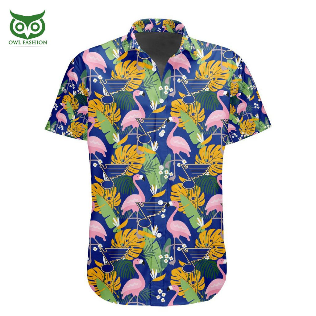 St. Louis Blues NHL Hockey Team Hawaiian Shirt
