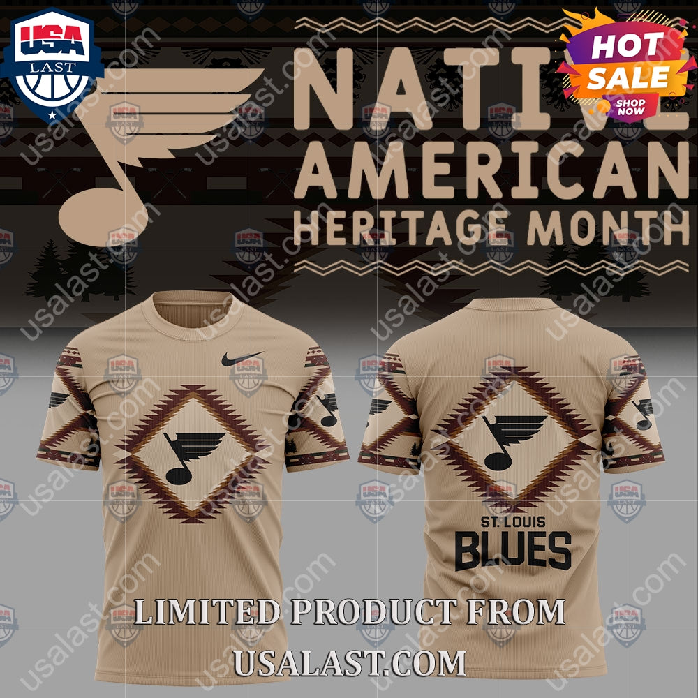 St. Louis Blues NHL Native American Heritage Month Hoodie