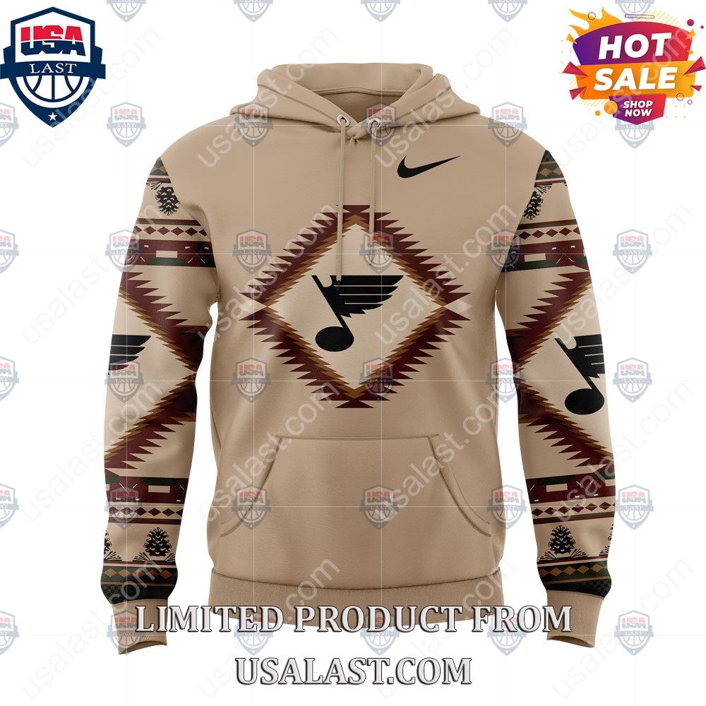 St. Louis Blues NHL Native American Heritage Month Hoodie