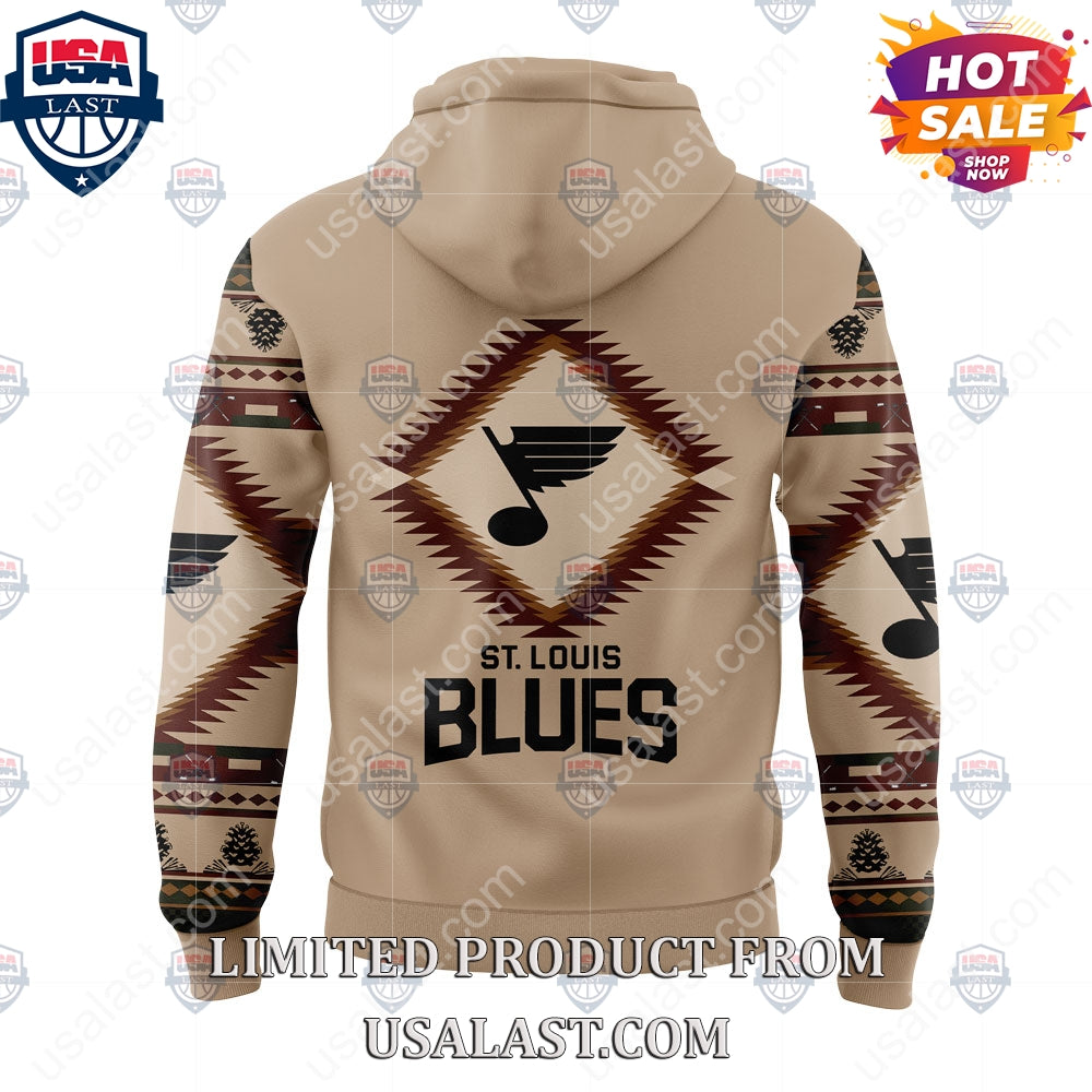 St. Louis Blues NHL Native American Heritage Month Hoodie