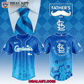 St. Louis Cardinals Happy Father’s Day 2025 Baseball Jersey