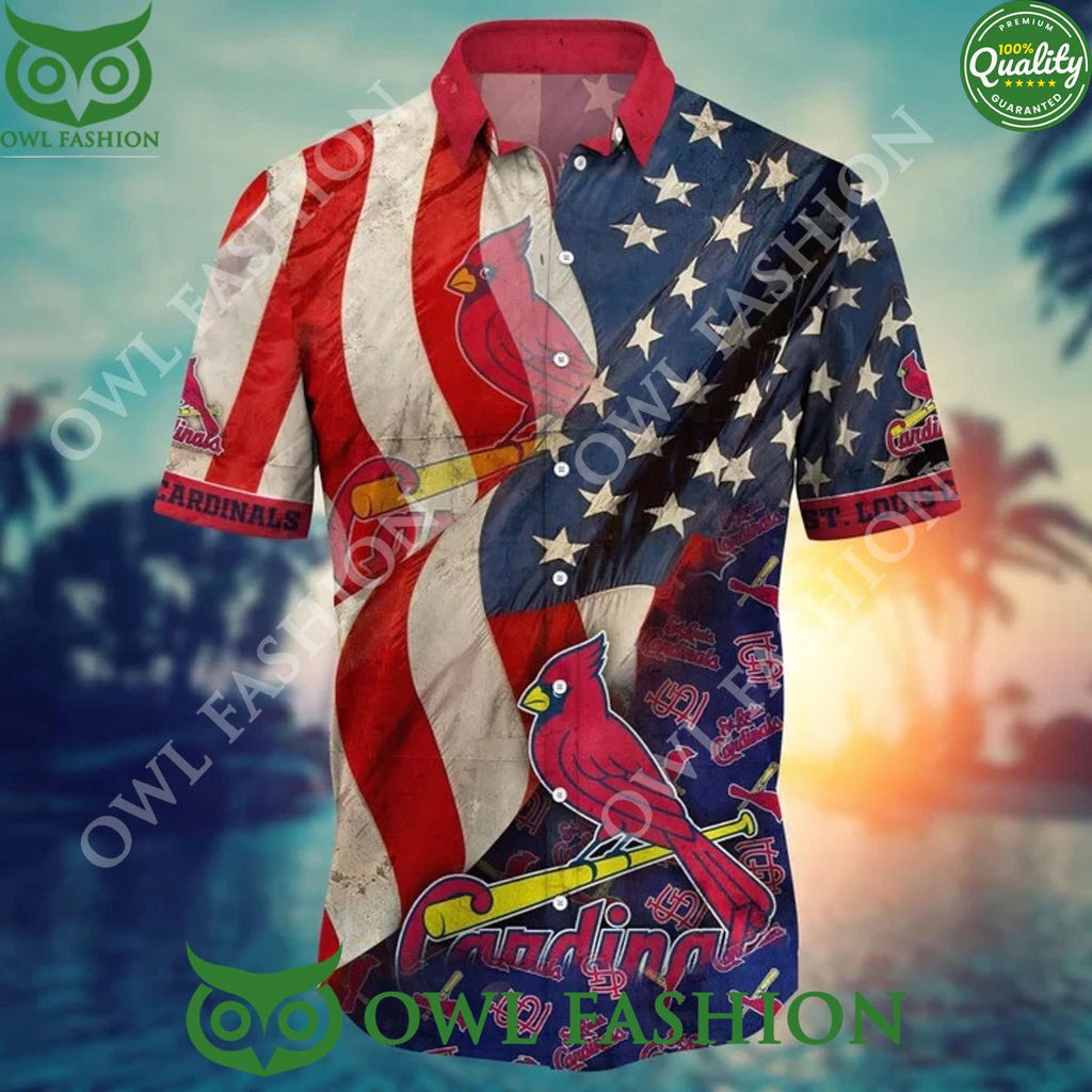 St.Louis Cardinals Independence Day Premium MLB Hawaiian Shirt