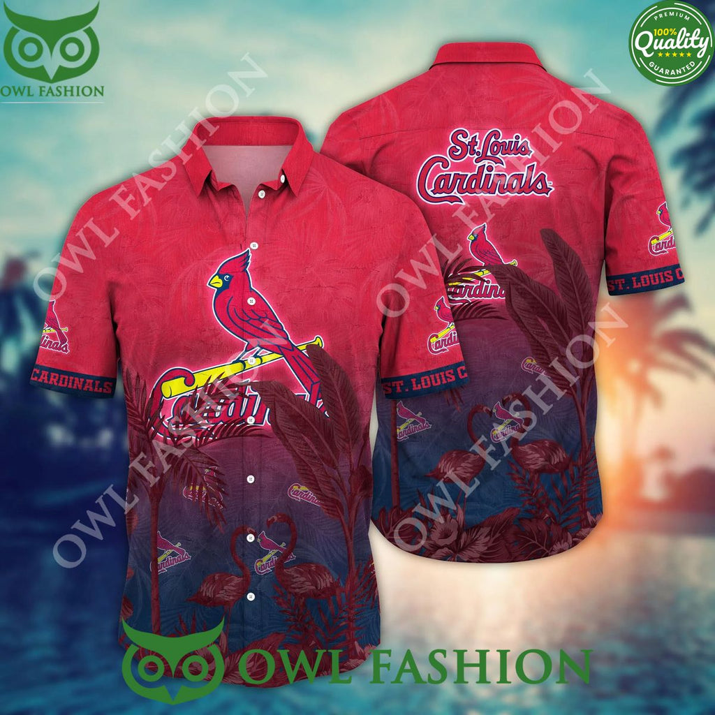 St. Louis Cardinals MLB Hawaiian Shirt Air Conditioning Time Aloha Shirt