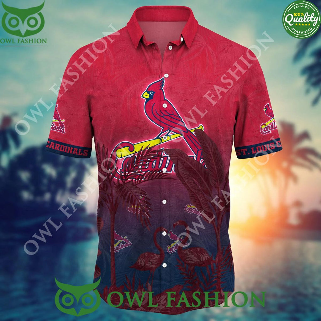 St. Louis Cardinals MLB Hawaiian Shirt Air Conditioning Time Aloha Shirt