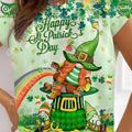 St. Patrick’s Day Gnome Lucky Flowers Tshirt