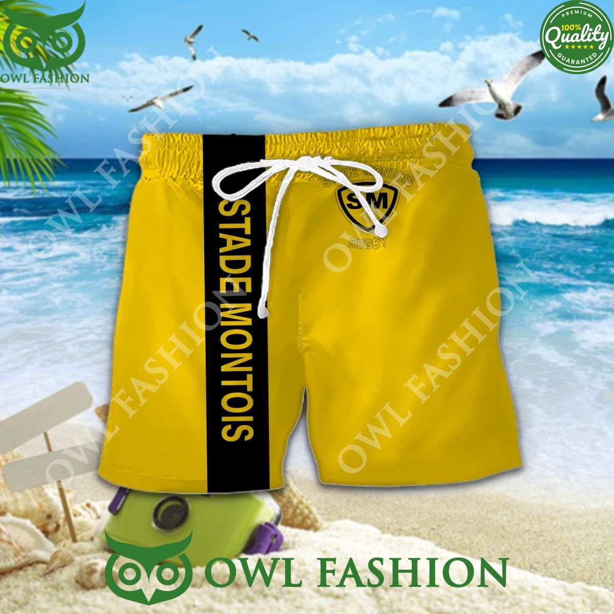 Stade Montois Rugby Rugby France Champion Top 14 Hawaiian Shirt