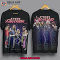 Steel Panther Feel The Steel 2025 Tour 3D T-Shirt