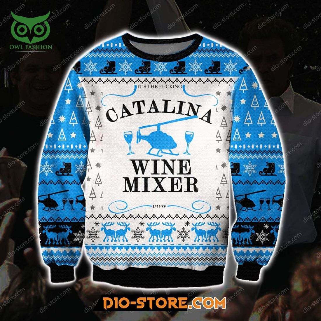 Step Brothers Catalina Wine Mixer 3d All Over Print Ugly Sweater Sweatshirt Christmas