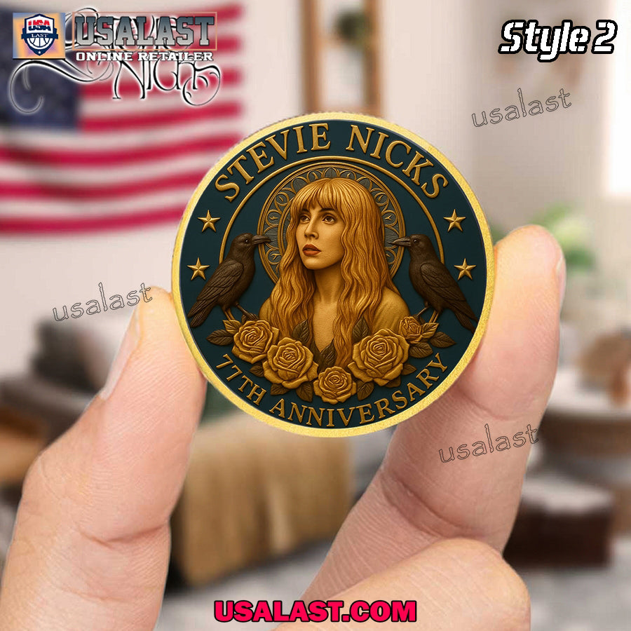 Stevie Nicks 74th Anniversary Commemorative Coin