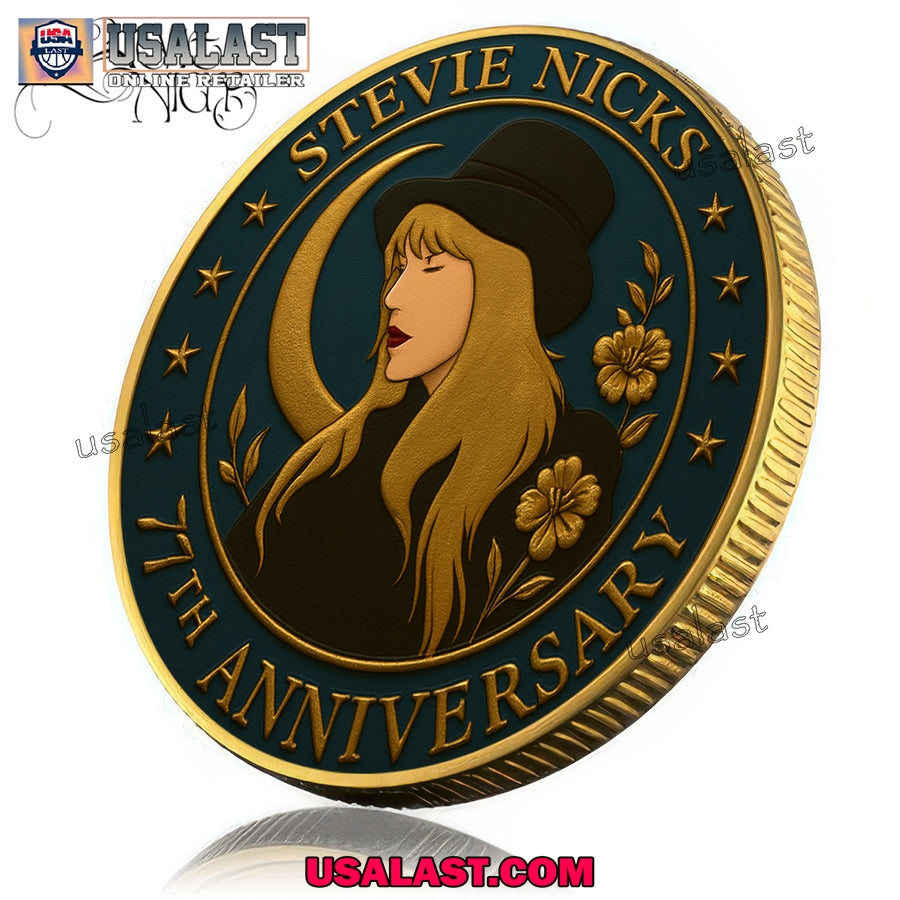 Stevie Nicks 74th Anniversary Commemorative Coin