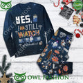 Still Watch Doctor Who traveller 2000 years 1963 Pajamas Set