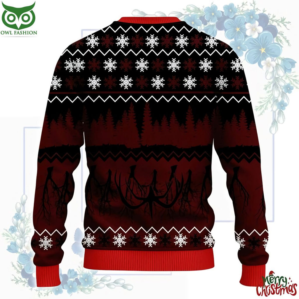 Stranger Halloween Christmas Premium Ugly Sweater